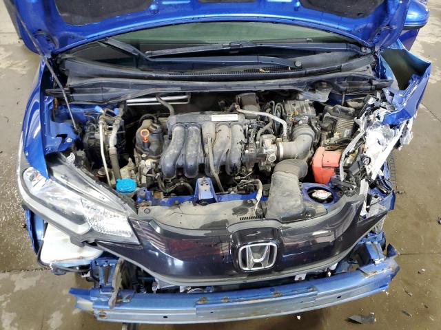 3HGGK5H56FM730086 - 2015 HONDA FIT LX BLUE photo 11