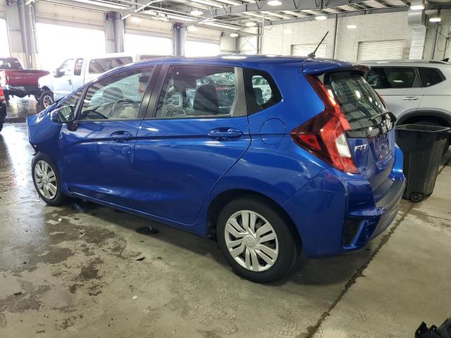 3HGGK5H56FM730086 - 2015 HONDA FIT LX BLUE photo 2