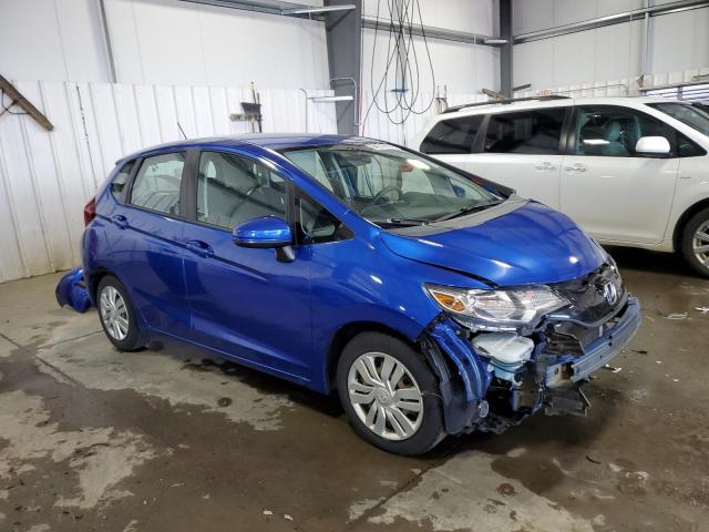 3HGGK5H56FM730086 - 2015 HONDA FIT LX BLUE photo 4