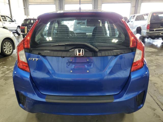 3HGGK5H56FM730086 - 2015 HONDA FIT LX BLUE photo 6