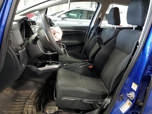 3HGGK5H56FM730086 - 2015 HONDA FIT LX BLUE photo 7