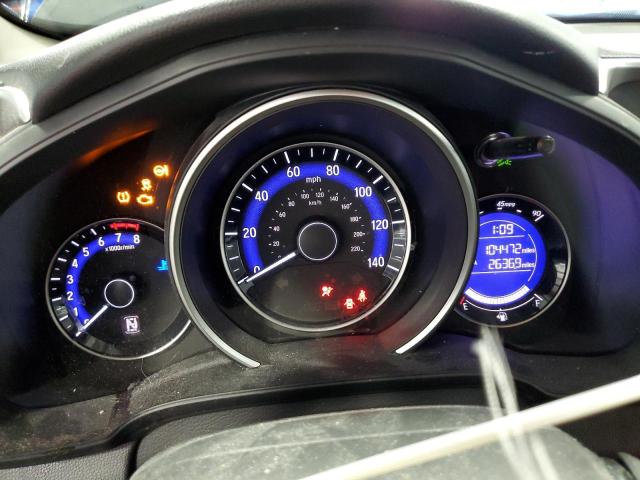 3HGGK5H56FM730086 - 2015 HONDA FIT LX BLUE photo 9