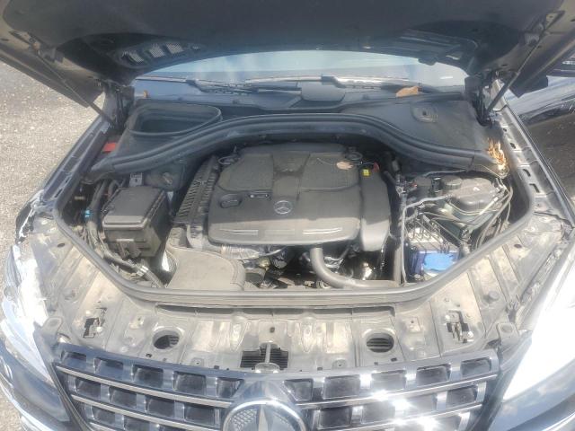 4JGDA5HB9EA276658 - 2014 MERCEDES-BENZ ML 350 4MATIC BLACK photo 12
