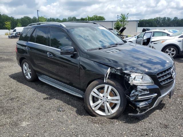 4JGDA5HB9EA276658 - 2014 MERCEDES-BENZ ML 350 4MATIC BLACK photo 4