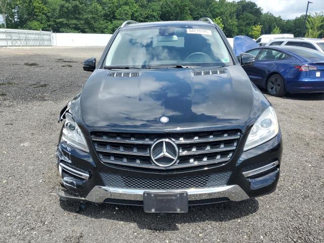 4JGDA5HB9EA276658 - 2014 MERCEDES-BENZ ML 350 4MATIC BLACK photo 5