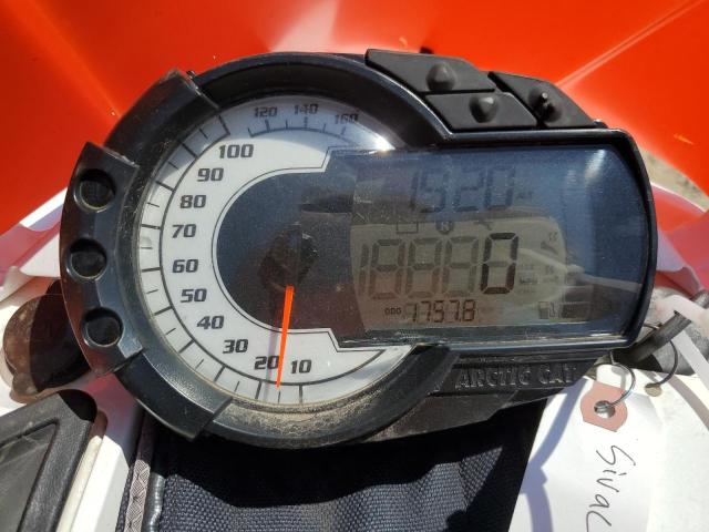 4UF17SNW9HT117863 - 2017 ARCTIC CAT 800CC WHITE photo 8