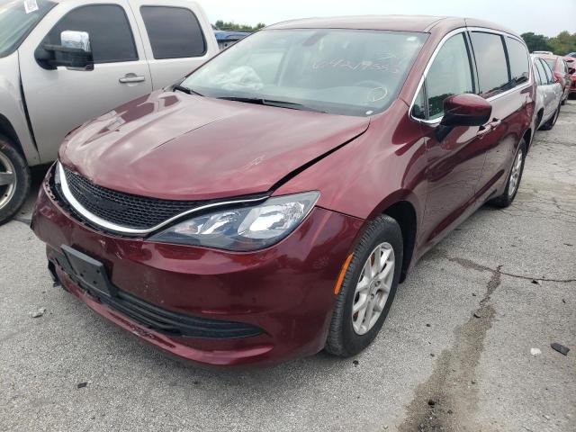 2C4RC1DG1HR579075 - 2017 CHRYSLER PACIFICA TOURING RED photo 1