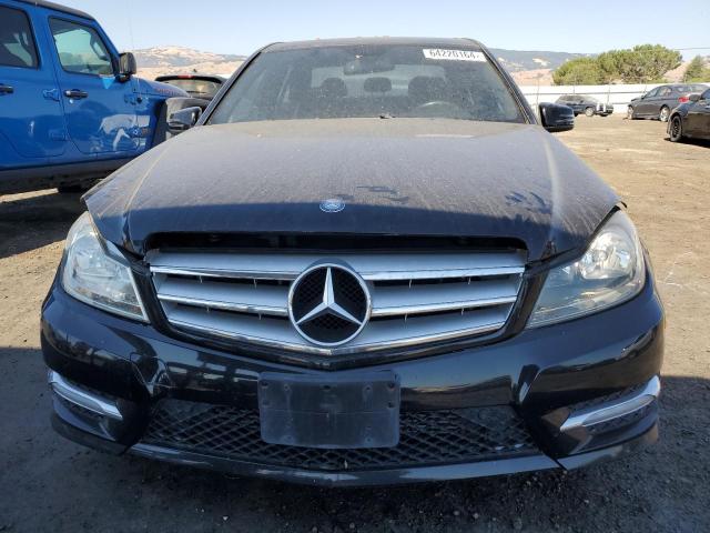 WDDGF4HB8CR191750 - 2012 MERCEDES-BENZ C 250 BLACK photo 5