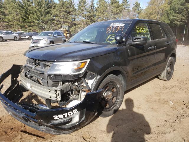 1FM5K8AR9HGB93775 - 2017 FORD EXPLORER POLICE INTERCEPTOR BLACK photo 2