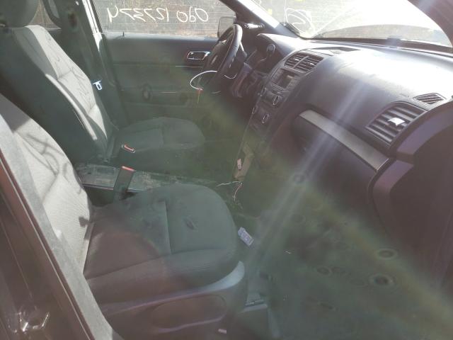 1FM5K8AR9HGB93775 - 2017 FORD EXPLORER POLICE INTERCEPTOR BLACK photo 5