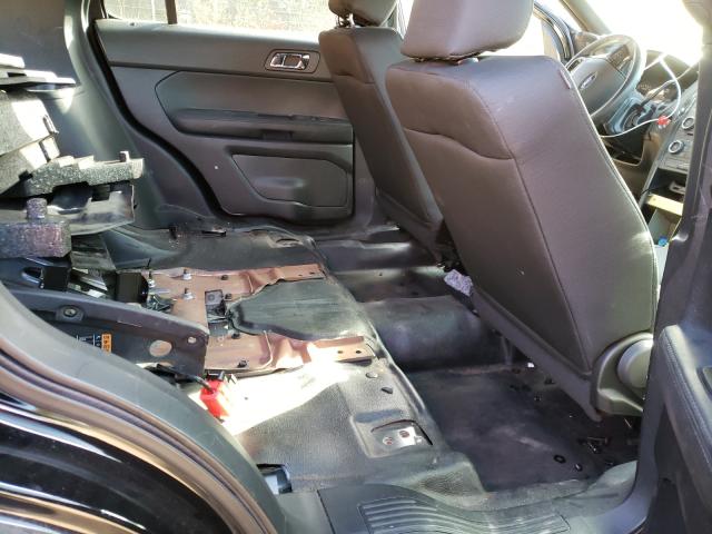 1FM5K8AR9HGB93775 - 2017 FORD EXPLORER POLICE INTERCEPTOR BLACK photo 6