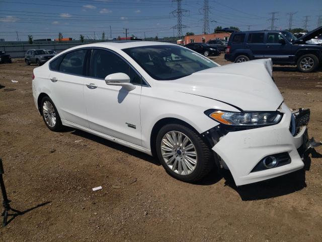 3FA6P0PU7GR338803 - 2016 FORD FUSION SE PHEV WHITE photo 4