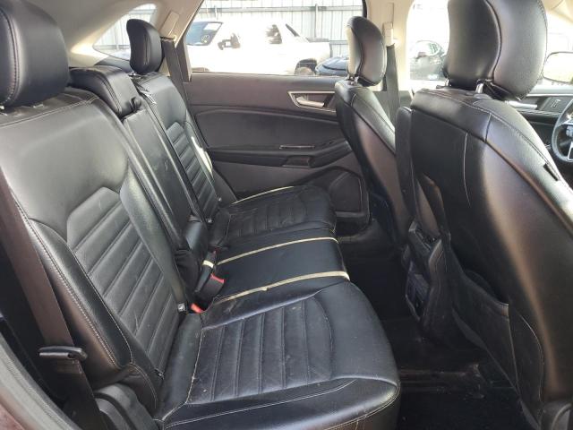 2FMPK4J99JBB85867 - 2018 FORD EDGE SEL BURGUNDY photo 11