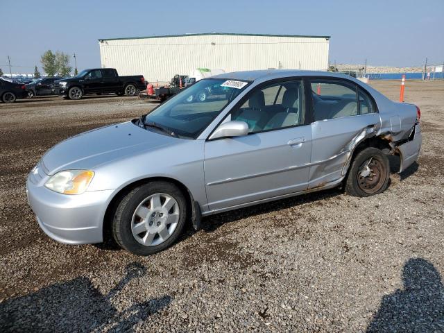 2HGES15812H935709 - 2002 HONDA CIVIC LX SILVER photo 1