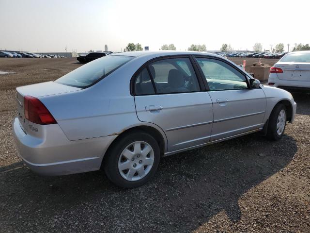 2HGES15812H935709 - 2002 HONDA CIVIC LX SILVER photo 3