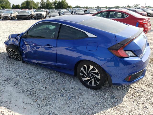 2HGFC4B03GH300466 - 2016 HONDA CIVIC LX BLUE photo 2