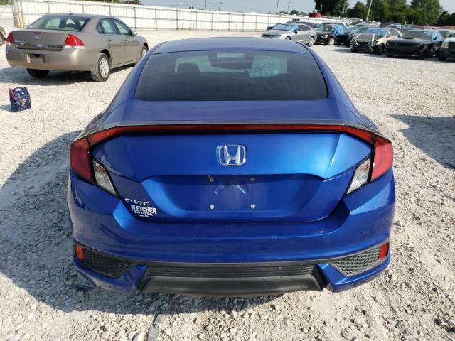 2HGFC4B03GH300466 - 2016 HONDA CIVIC LX BLUE photo 6