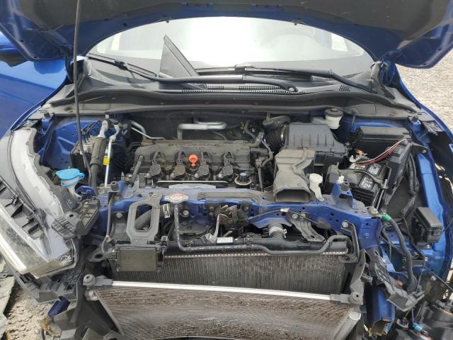 3CZRU5H52NM746103 - 2022 HONDA HR-V EX BLUE photo 12