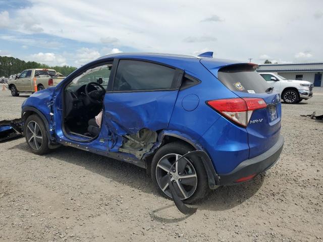 3CZRU5H52NM746103 - 2022 HONDA HR-V EX BLUE photo 2