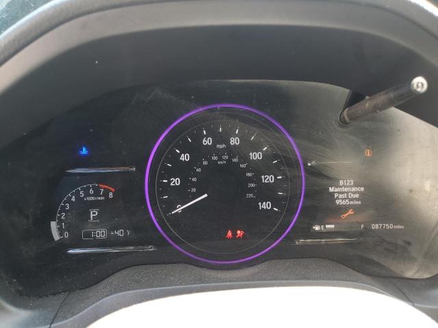 3CZRU5H52NM746103 - 2022 HONDA HR-V EX BLUE photo 9