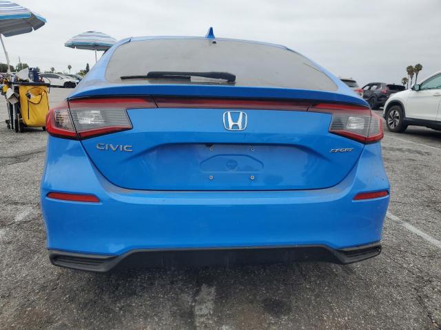 19XFL2H89RE030464 - 2024 HONDA CIVIC SPORT BLUE photo 6