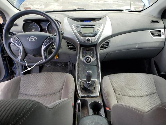 KMHDH6AE5DU004787 - 2013 HYUNDAI ELANTRA CO GS BLUE photo 8