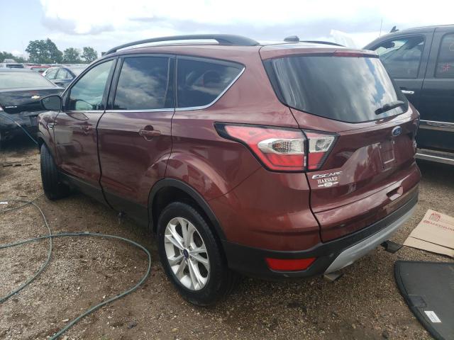 1FMCU9GD7JUA18449 - 2018 FORD ESCAPE SE BURGUNDY photo 2