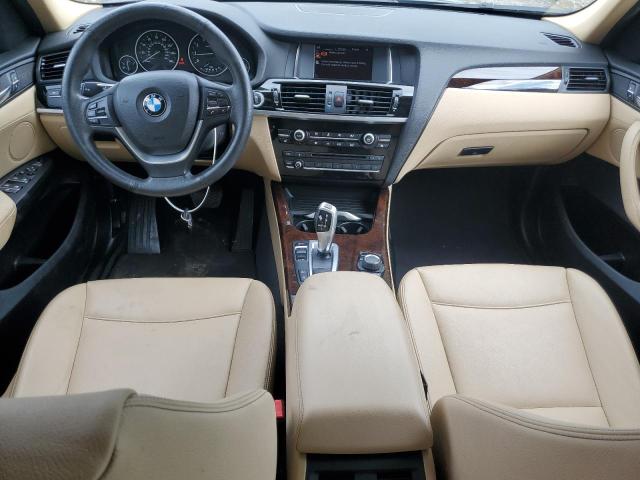 5UXWX9C32H0T24254 - 2017 BMW X3 XDRIVE28I BLACK photo 8