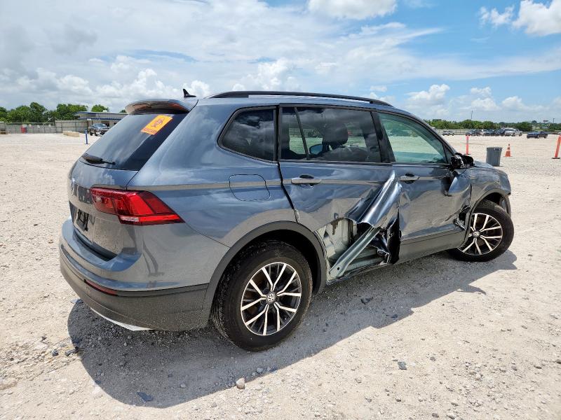 3VV1B7AX7MM007325 - 2021 VOLKSWAGEN TIGUAN S 灰色 照片 3
