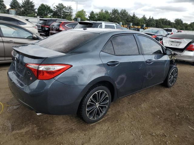 5YFBURHEXEP017578 - 2014 TOYOTA COROLLA L GRAY photo 3