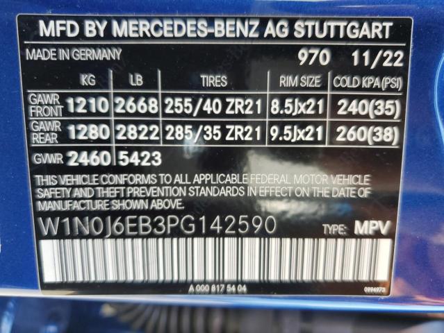 W1N0J6EB3PG142590 - 2023 MERCEDES-BENZ GLC COUPE 43 4MATIC AMG BLUE photo 13