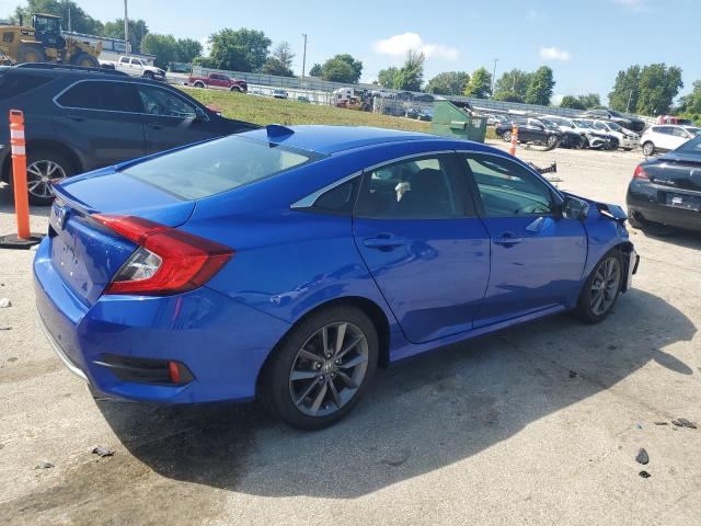 19XFC1F34LE003939 - 2020 HONDA CIVIC EX BLUE photo 3