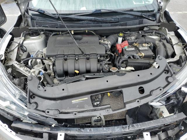 3N1AB7AP5KY337827 - 2019 NISSAN SENTRA S SILVER photo 11