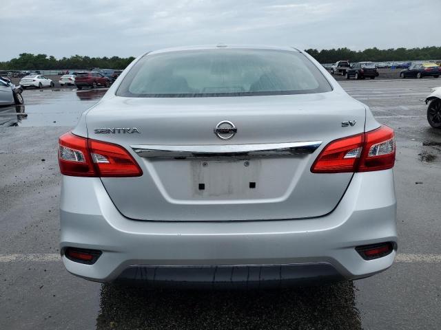 3N1AB7AP5KY337827 - 2019 NISSAN SENTRA S SILVER photo 6