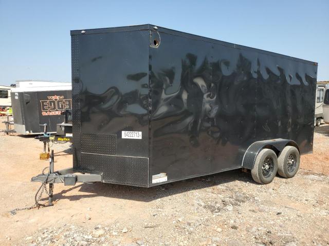 7JKBE1622NH005928 - 2022 UTILITY TRAILER BLACK photo 2
