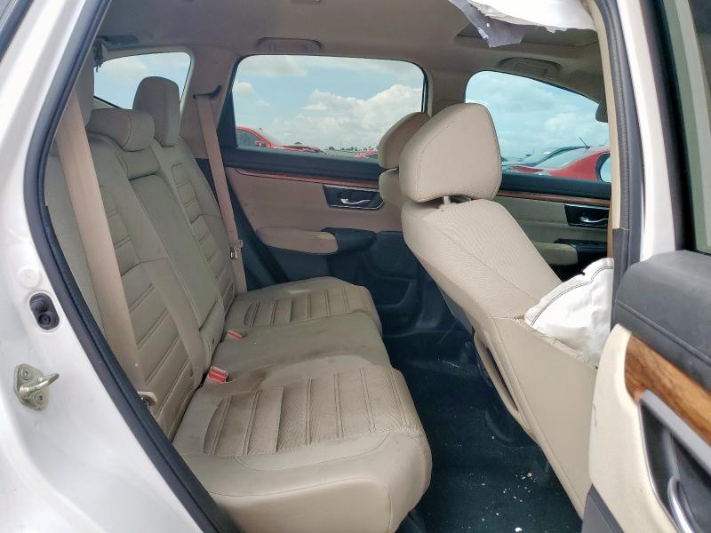 5J6RW1H59KA036997 - 2019 HONDA CR-V EX Blanc photo 11