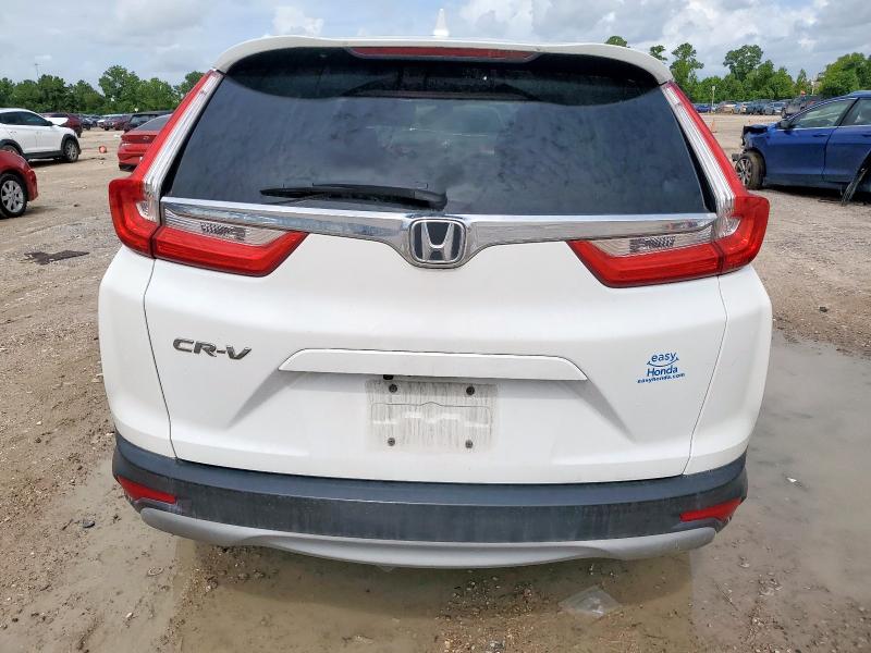 5J6RW1H59KA036997 - 2019 HONDA CR-V EX Blanc photo 6