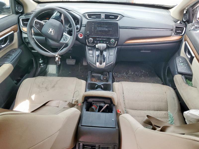 5J6RW1H59KA036997 - 2019 HONDA CR-V EX Blanc photo 8