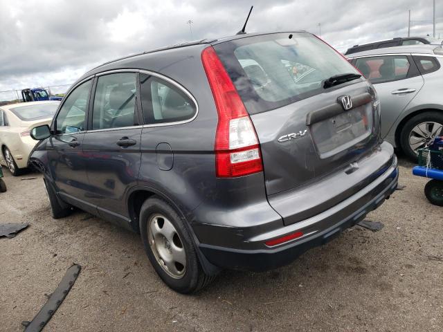 5J6RE4H39AL073621 - 2010 HONDA CR-V LX CHARCOAL photo 2