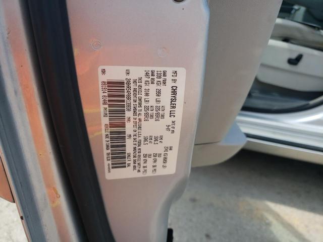 2A8HR54P08R139830 - 2008 CHRYSLER TOWN & COU TOURING Gümüş foto 12