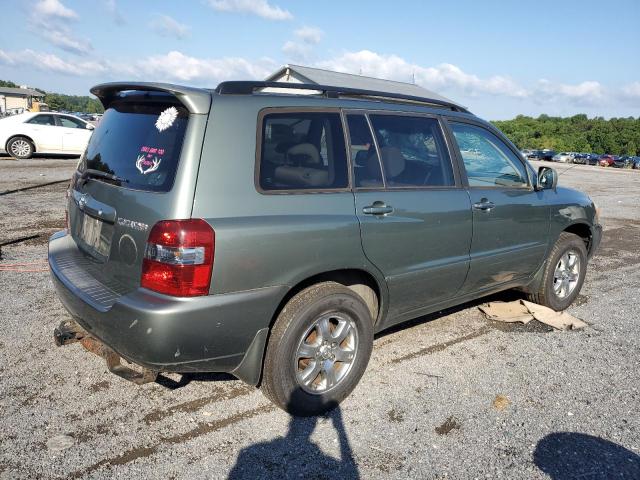 JTEEP21A870192133 - 2007 TOYOTA HIGHLANDER SPORT GREEN photo 3