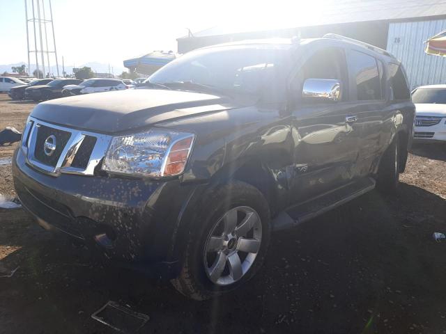 5N1AA08C28N608306 - 2008 NISSAN ARMADA SE GRAY photo 2