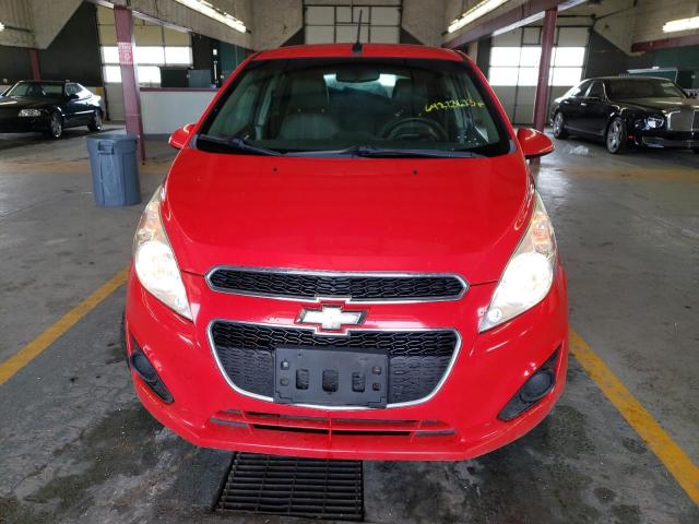 KL8CD6S93EC555782 - 2014 CHEVROLET SPARK 1LT RED photo 5