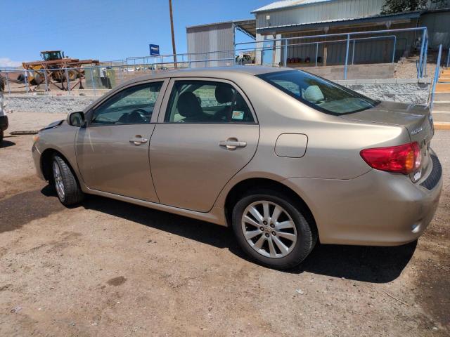 1NXBU4EE7AZ278263 - 2010 TOYOTA COROLLA BASE GOLD photo 2
