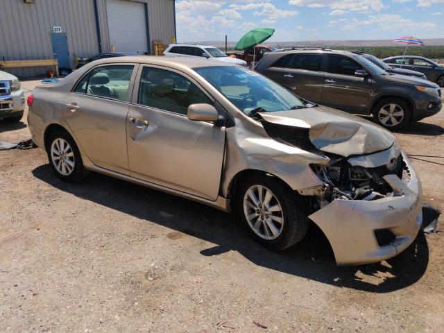1NXBU4EE7AZ278263 - 2010 TOYOTA COROLLA BASE GOLD photo 4