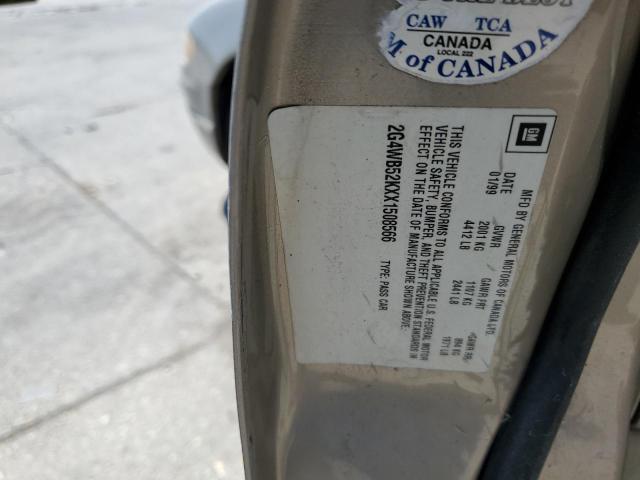 2G4WB52KXX1508566 - 1999 BUICK REGAL LS 金色 照片 12