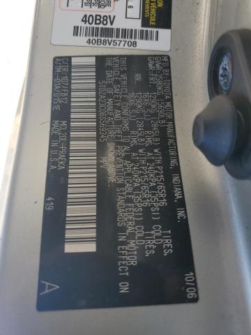 5TDZA23C06S569345 - 2006 TOYOTA SIENNA CE SILVER photo 13