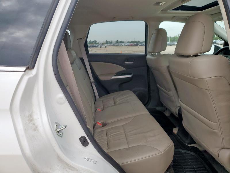 5J6RM4H71DL044902 - 2013 HONDA CR-V EXL WHITE photo 11