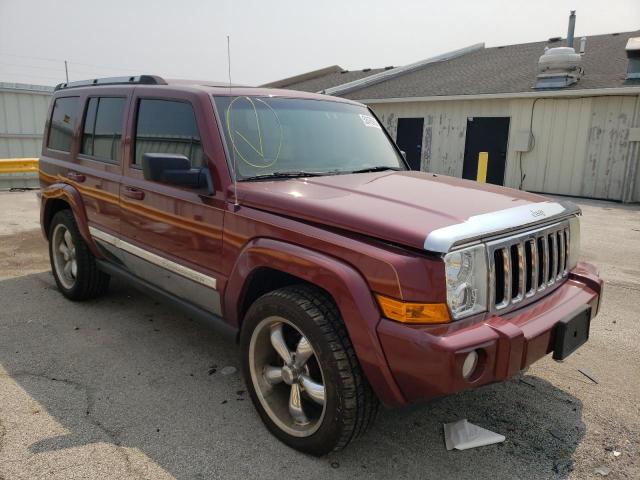 1J8HG48K97C527581 - 2007 JEEP COMMANDER RED photo 4