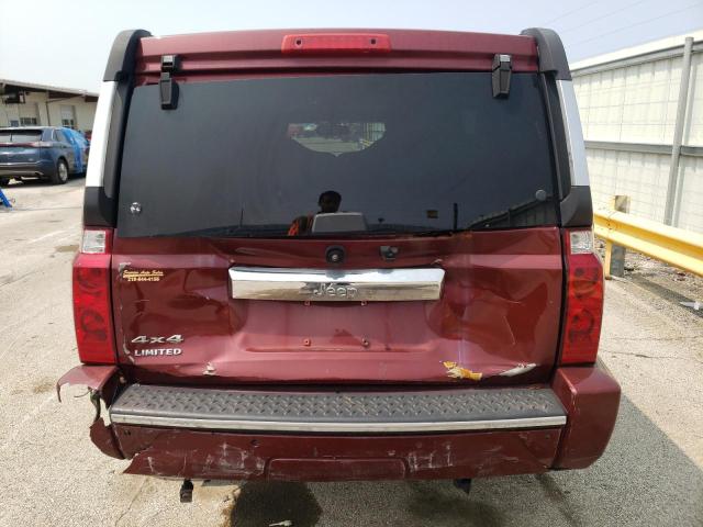 1J8HG48K97C527581 - 2007 JEEP COMMANDER 红色 照片 6